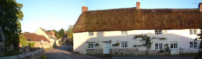 The village of West Stafford, Dorset