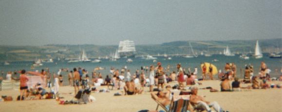 Tall Ships in Weymouth Bay - Cutty Sark Tall Ships Race, Weymouth 1994