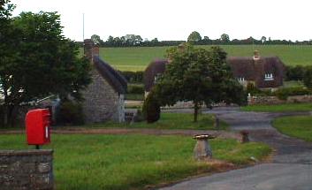 Whitcombe village near Dorchester, Dorset